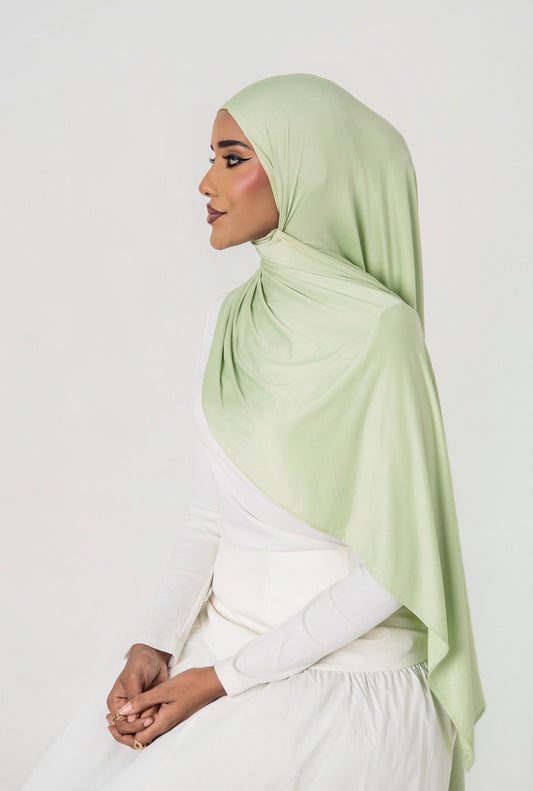 Liquid Jersey Hijab – Pistachio