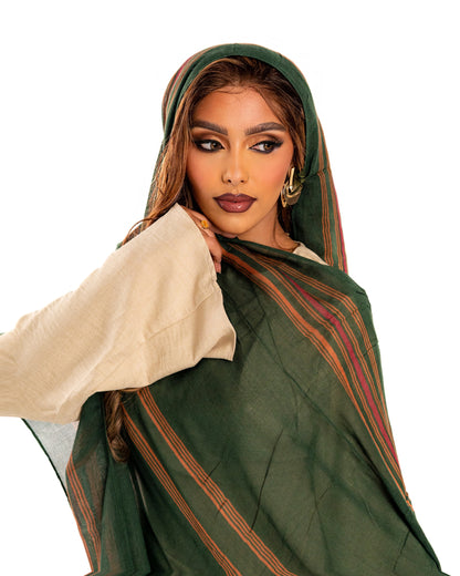 Hidiyo Dhaqan Hijab – Green