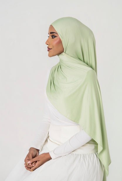 Liquid Jersey Hijab – Pistachio