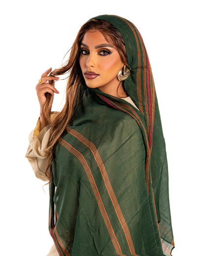 Hidiyo Dhaqan Hijab – Green