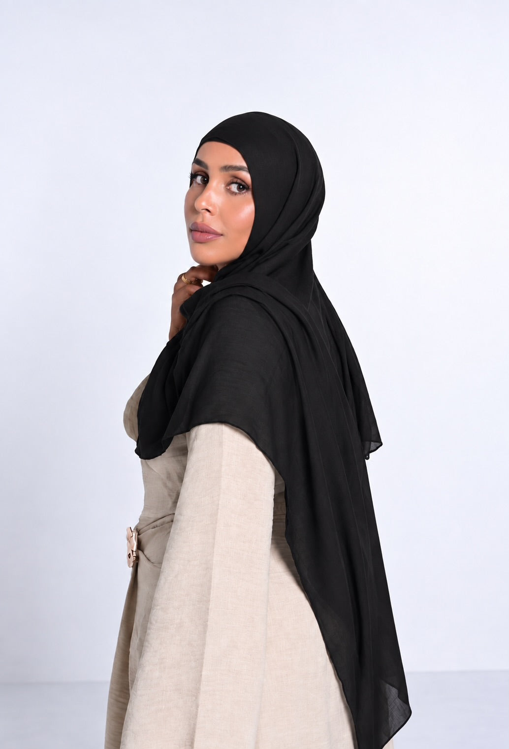 Modal Hijab – Black