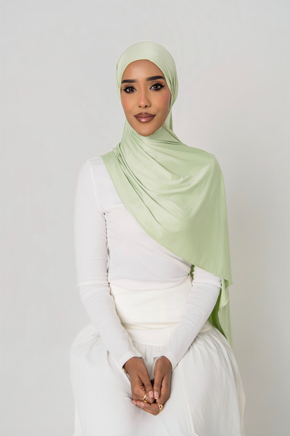 Liquid Jersey Hijab – Pistachio