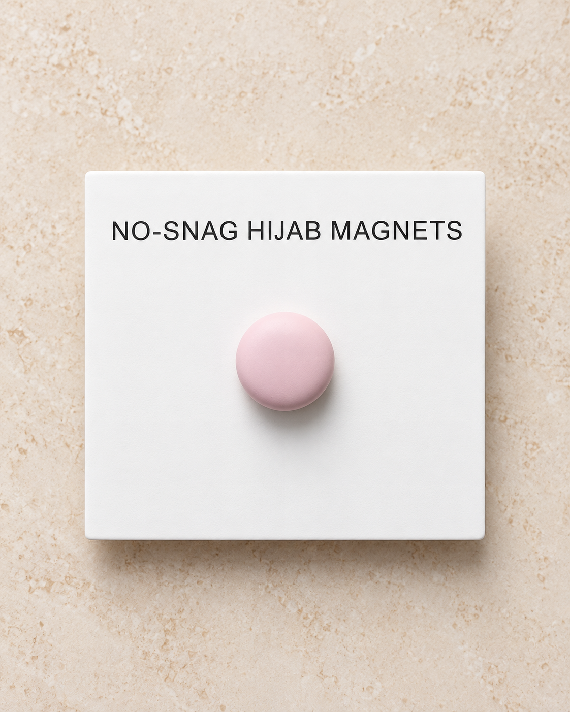 Light pink hijab magnet